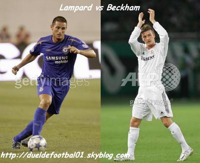 BECKAM VS LAMPARD