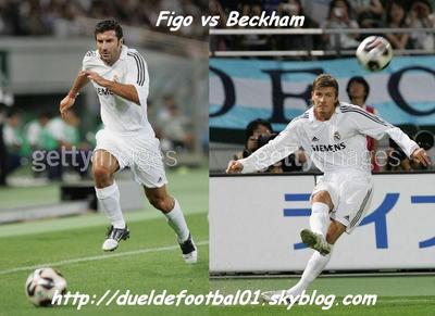 beckham VS figo