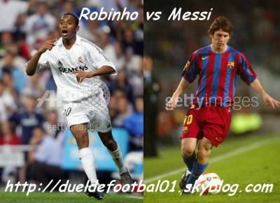 messi et robinho