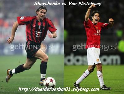van nistelrooy VS shevchenko